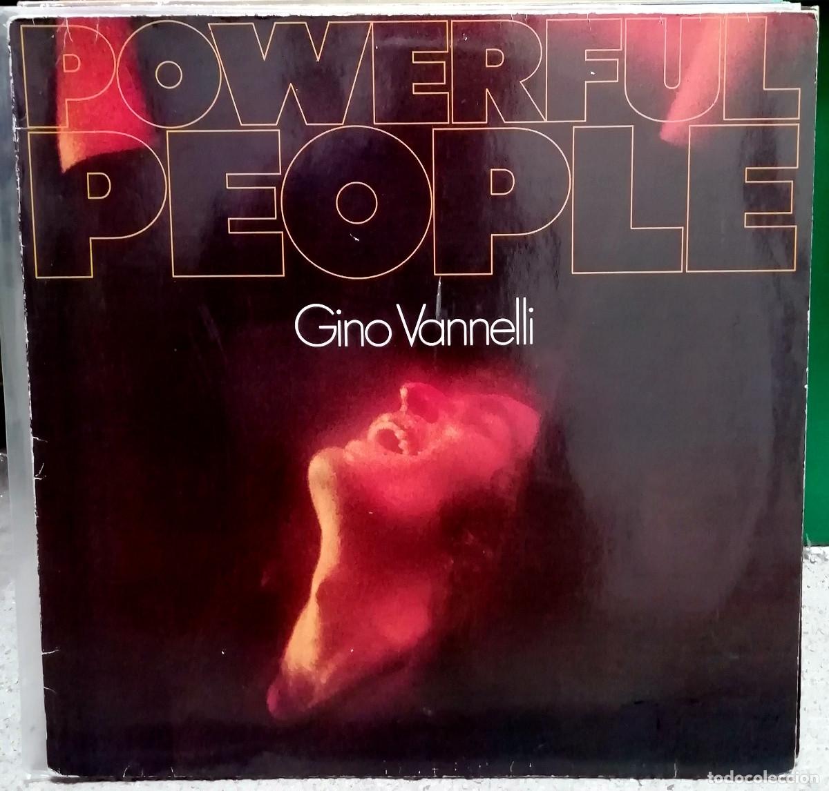 Discos de vinilo: Gino Vannelli &lrm;&ndash; Powerful People LP, Germany - samples Dj Vadim - Foto 1