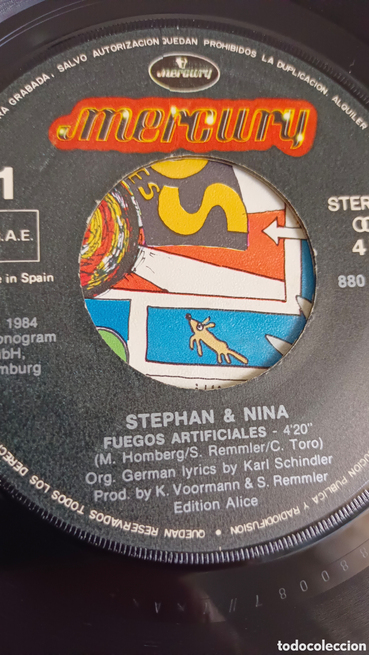Discos de vinilo: Vinilo single - Stephan & Nina - Foto 3