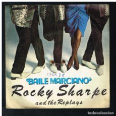 Discos de vinilo: ROCKY SHARPE - BAILE MARCIANO / UN TONTO ENAMORADO DE TI - SINGLE 1980