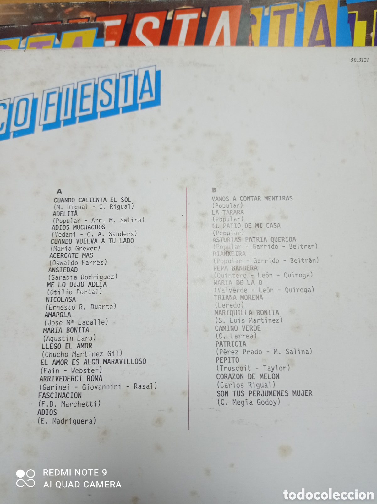 Discos de vinilo: Lote de 5 lps disco fiesta - Foto 2