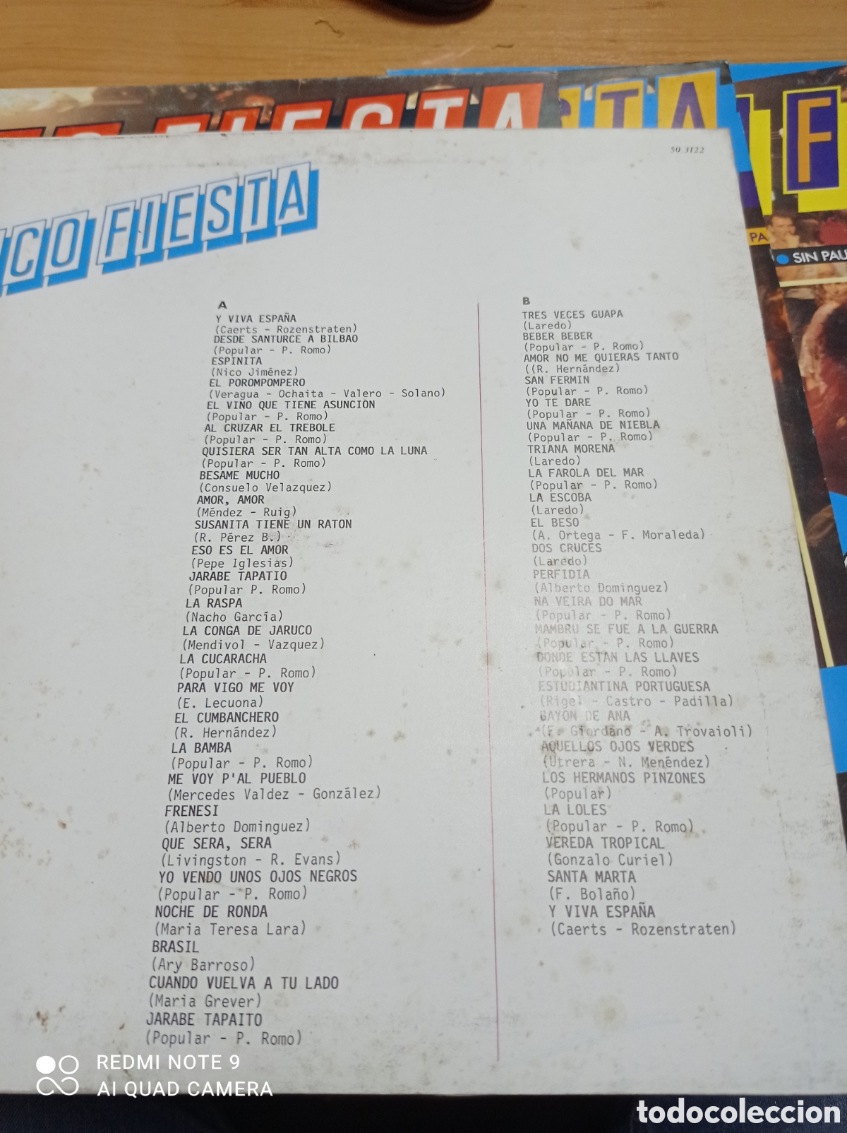 Discos de vinilo: Lote de 5 lps disco fiesta - Foto 3