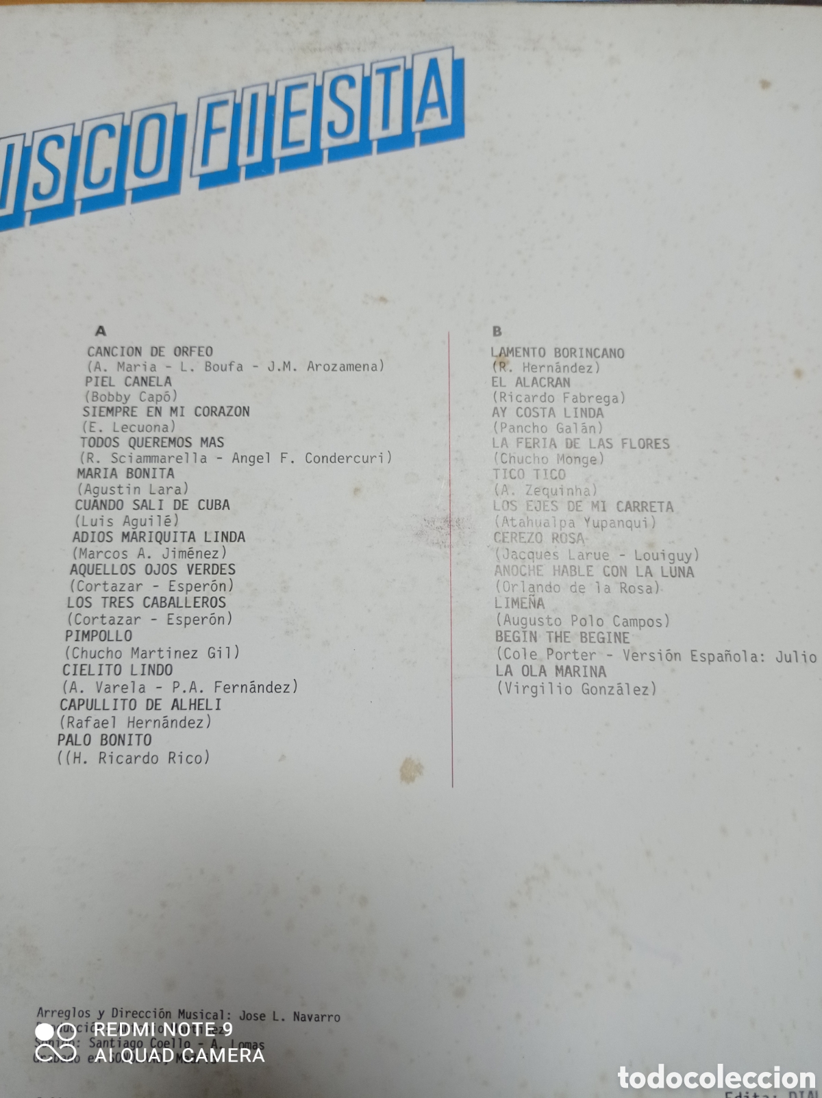 Discos de vinilo: Lote de 5 lps disco fiesta - Foto 4