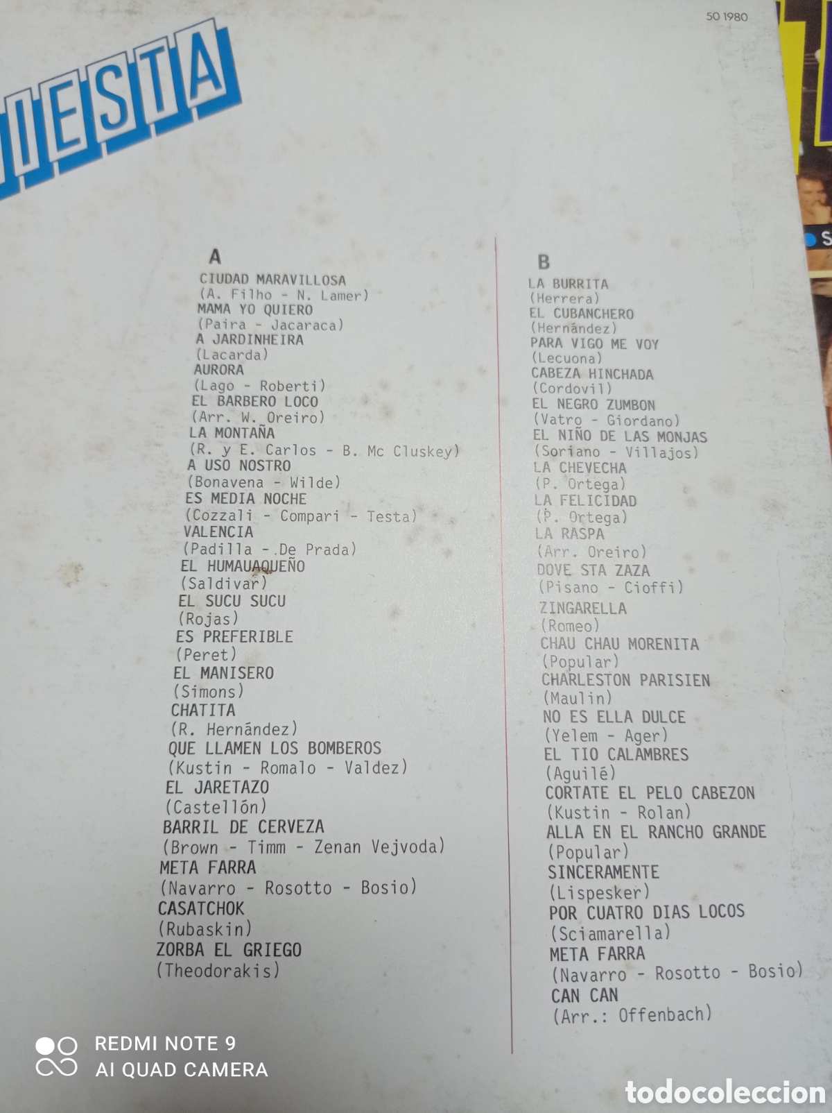 Discos de vinilo: Lote de 5 lps disco fiesta - Foto 5