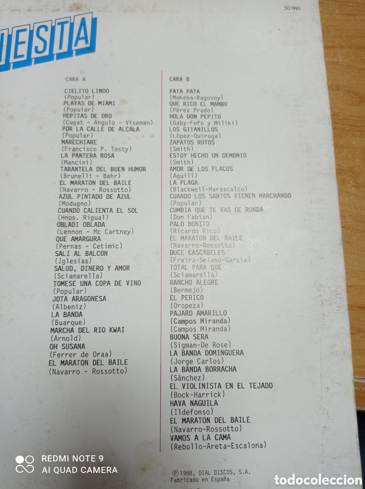 Discos de vinilo: Lote de 5 lps disco fiesta - Foto 6