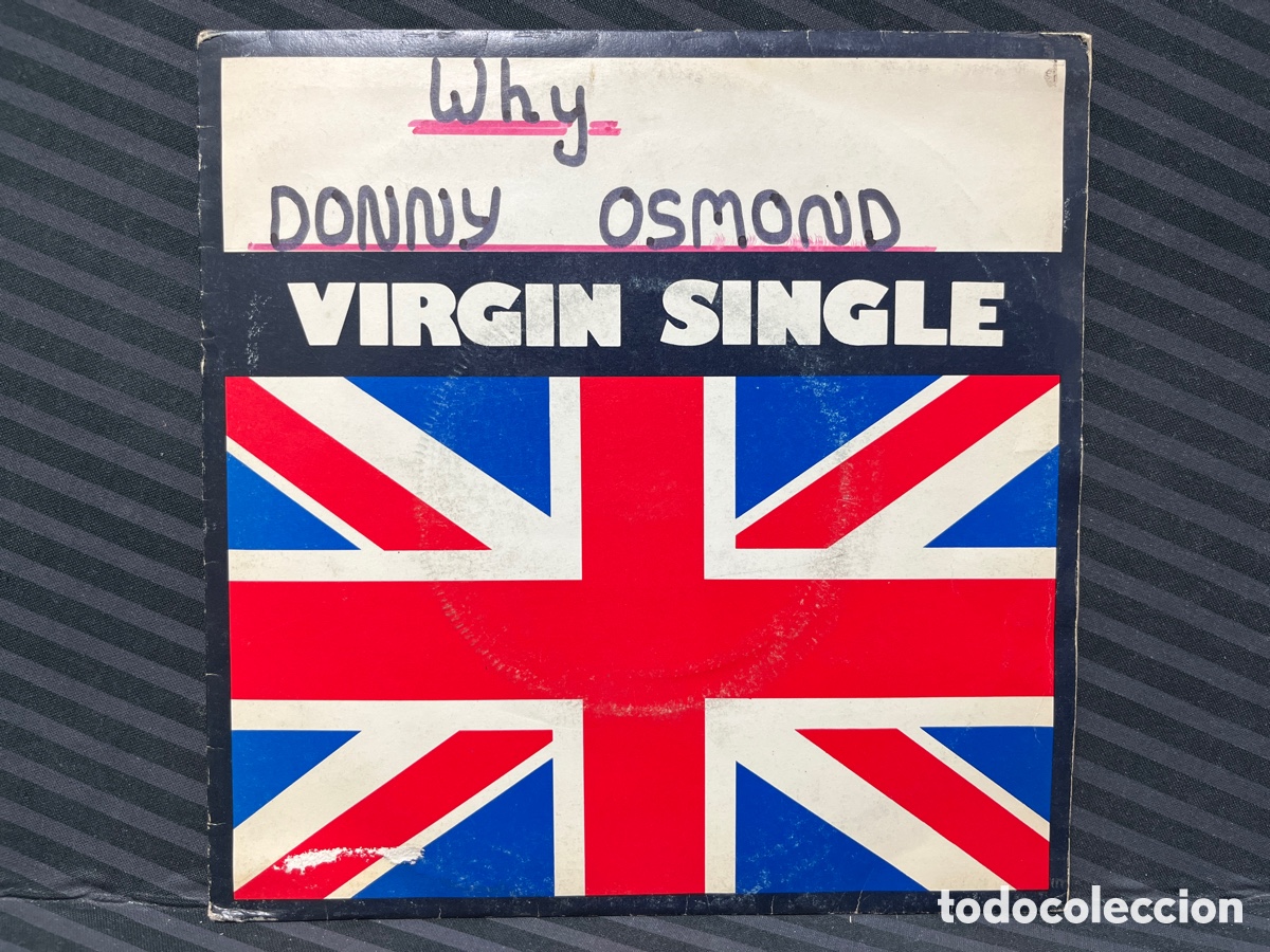 Discos de vinilo: Donny Osmond - Why (7&rdquo;) - Foto 1