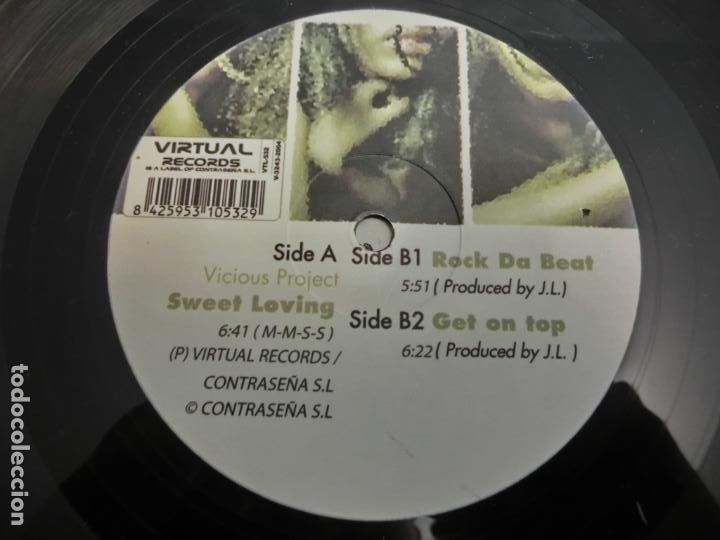 Discos de vinilo: Vicious Project Vs DJ Jan &ndash; Sweet Loving - Foto 3