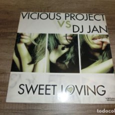 Discos de vinilo: VICIOUS PROJECT VS DJ JAN – SWEET LOVING