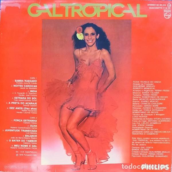 Discos de vinilo: Gal Costa &ndash; Gal Tropical - Foto 2