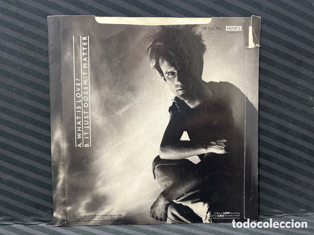 Discos de vinilo: Howard Jones - What Is Love? (7&rdquo;, Single) - Foto 2