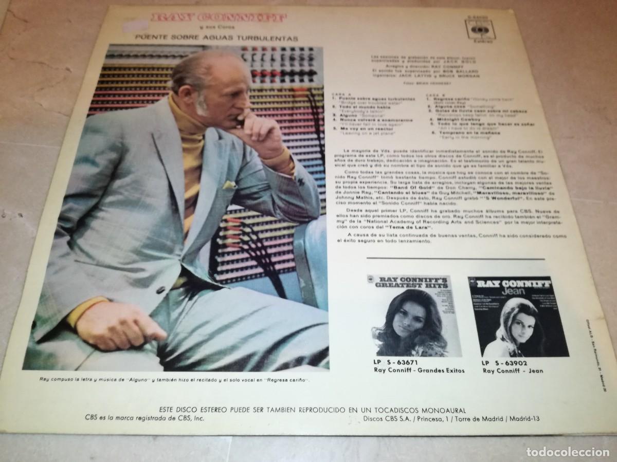 Discos de vinilo: RAY CONNIFF ORQUESTA & THE SINGERS BRIDGE OVER TROUBLED WATER - Foto 2