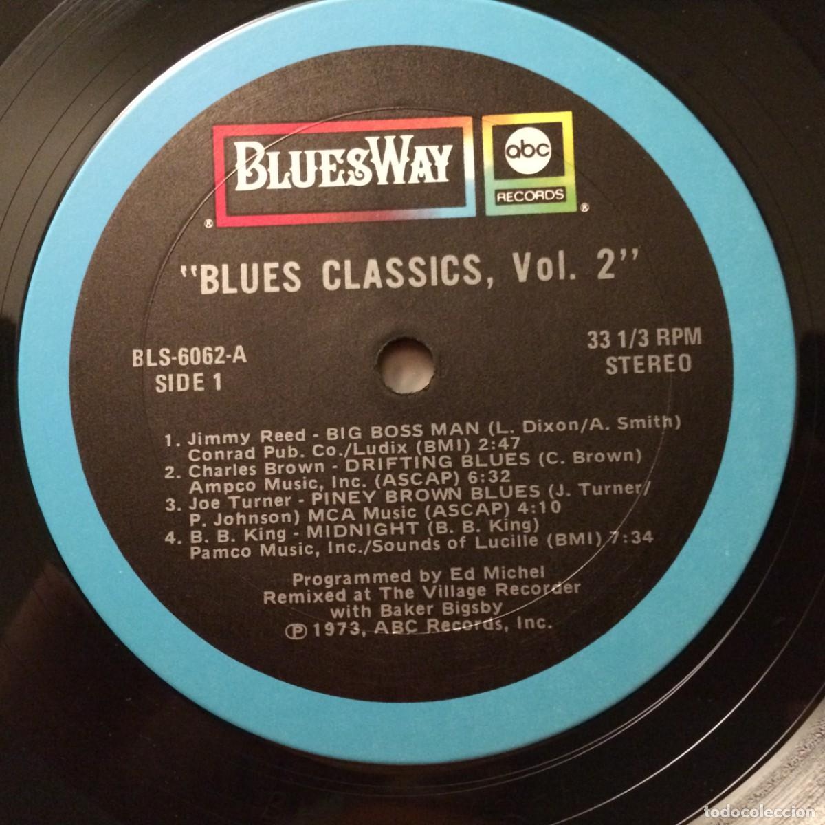Discos de vinilo: Various &ndash; Volume Two - Classic Blues , USA 1973 Bluesway - Foto 3