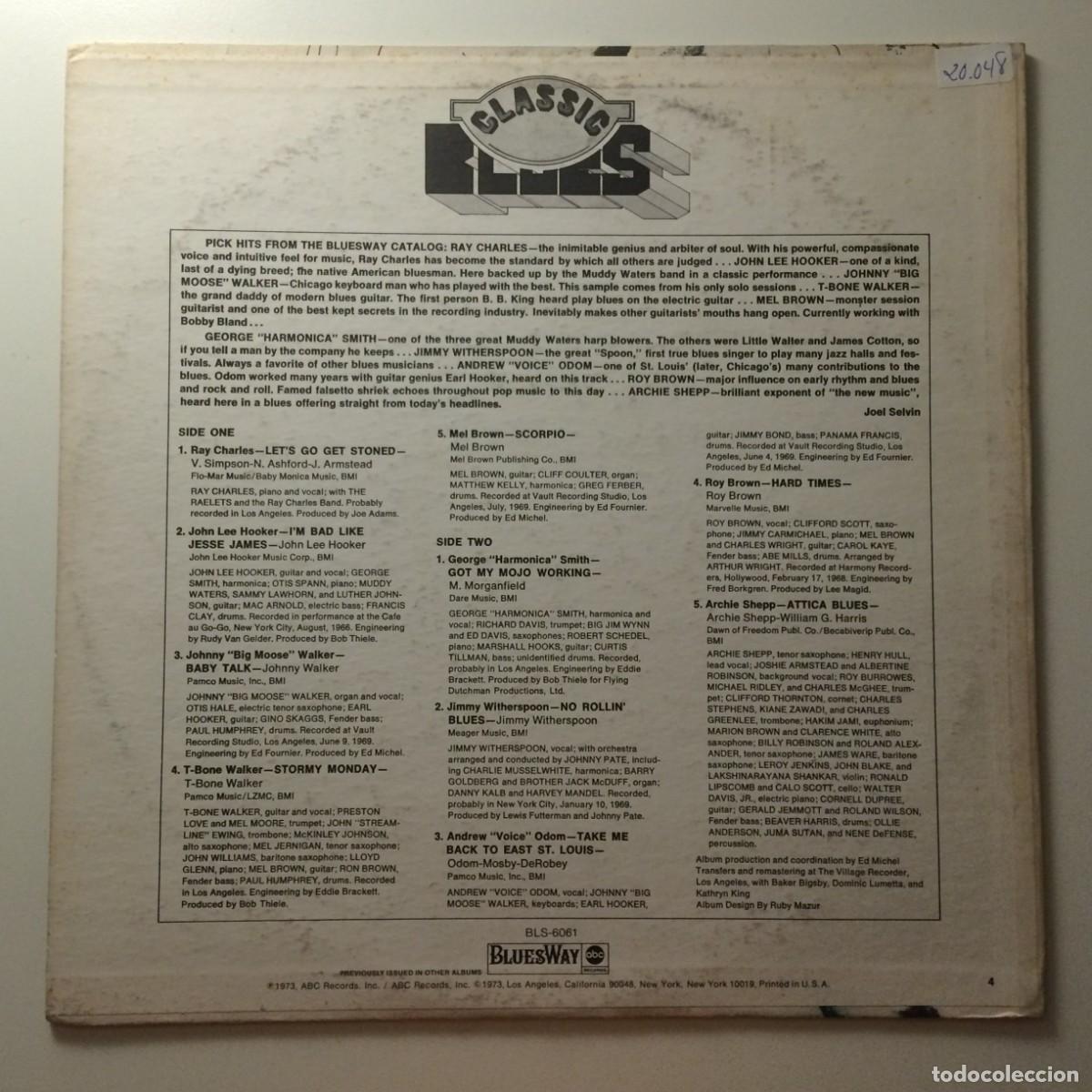 Discos de vinilo: Various &ndash; Volume One - Classic Blues , USA 1973 Bluesway - Foto 2