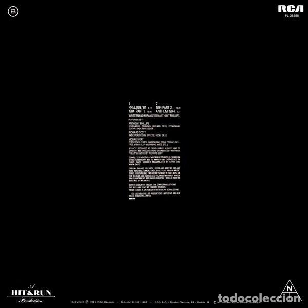Discos de vinilo: Anthony Phillips &lrm;&ndash; 1984 - LP- Precintado - Foto 2