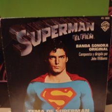 Discos de vinil: B.S.O. SUPERMAN SINGLE 7” JOHN WILLIAMS. Lote 377011044