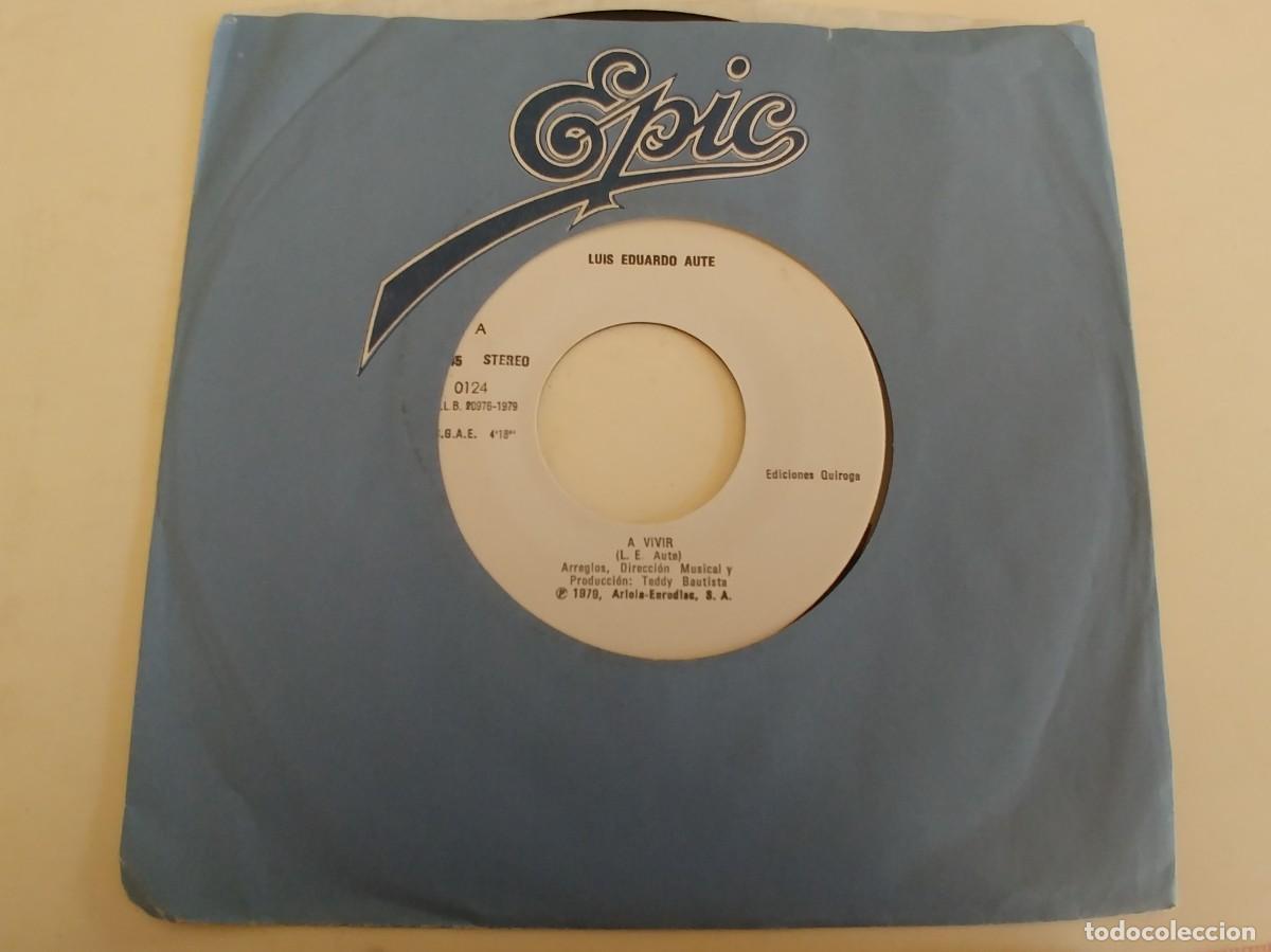 Discos de vinilo: AUTE-SINGLE A VIVIR-SIN FUNDA - Foto 1