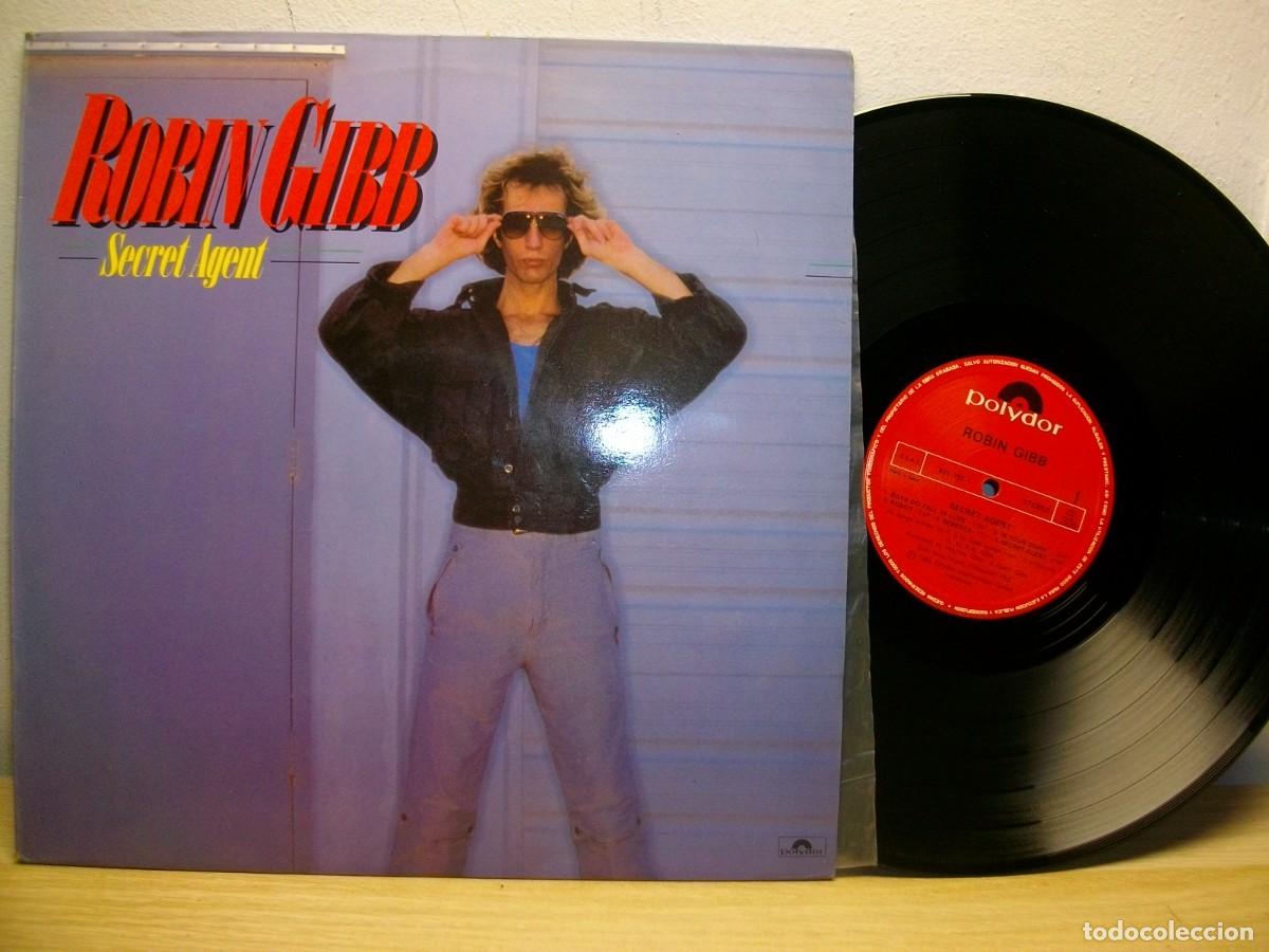 Discos de vinilo: Robin Gibb &rdquo;Secret Agent&rdquo; LP - Foto 1