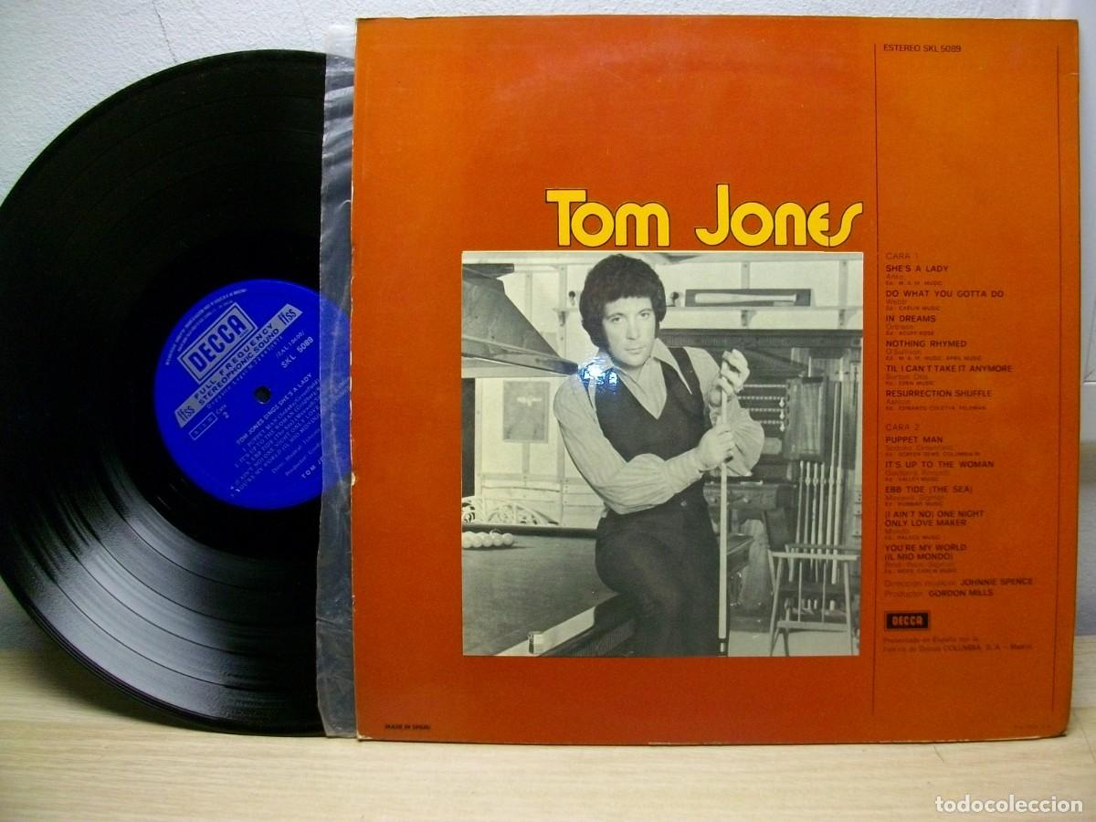 Discos de vinilo: Tom Jones &ndash; SHES A LADY LP - Foto 2