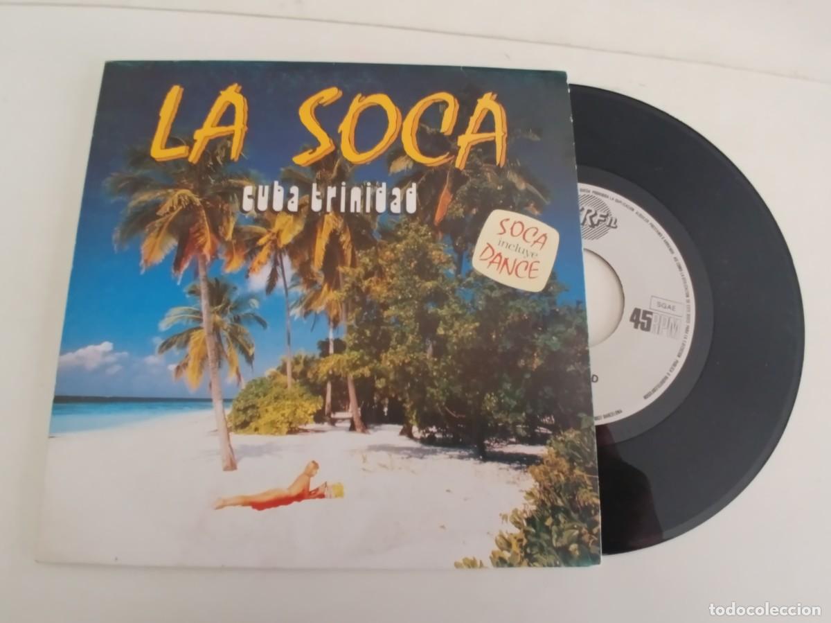Discos de vinilo: CUBA TRINIDAD-SINGLE LA SOCA - Foto 1