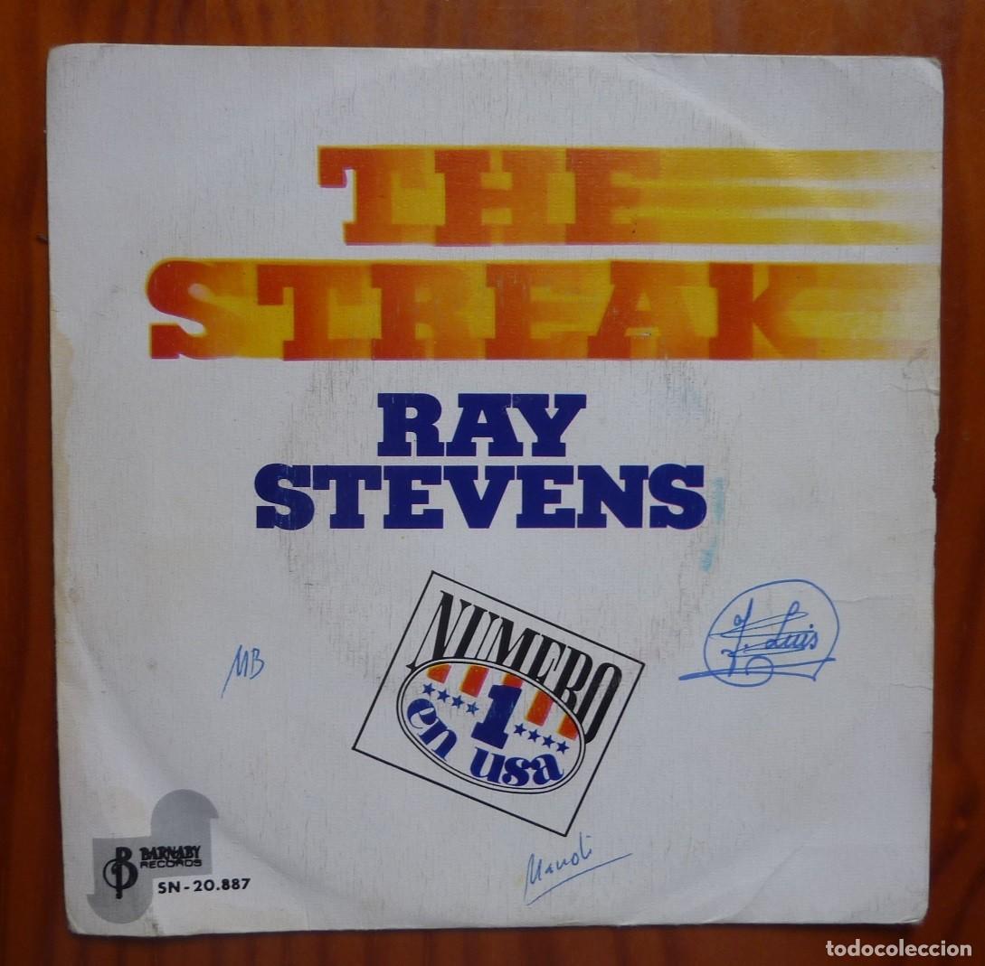 Discos de vinilo: RAY STEVENS / THE STREAK / 1974 / SINGLE - Foto 1