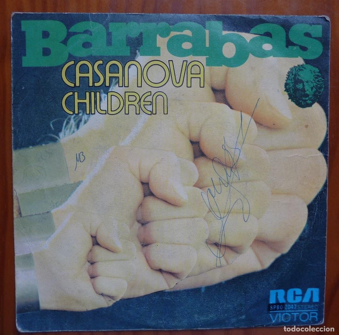 Discos de vinilo: BARRABAS / CASANOVA/ 1973 / SINGLE - Foto 1