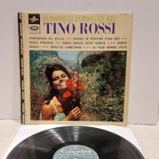Discos de vinilo: TINO ROSSI / LA PASTORALE EN PROVENCE / LP - COLUMBIA-1966 / MBC. ***/***. Lote 377089374