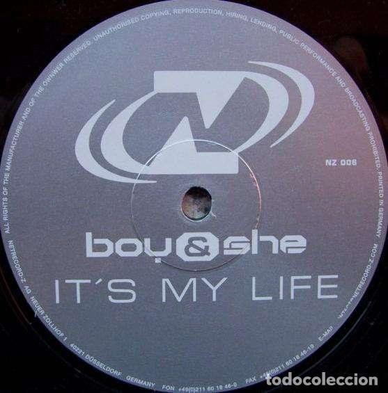 Discos de vinilo: Its My Life (12&rdquo; Maxi) - Boy & She - Foto 1