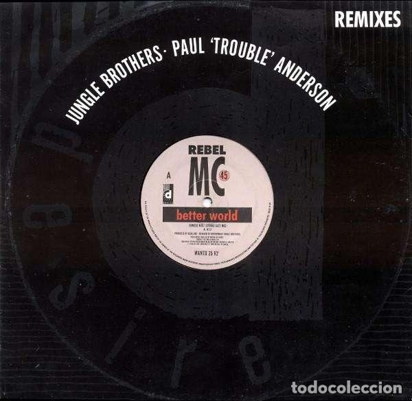 Discos de vinilo: Better World (12&rdquo; Maxi) - Rebel MC - Foto 1