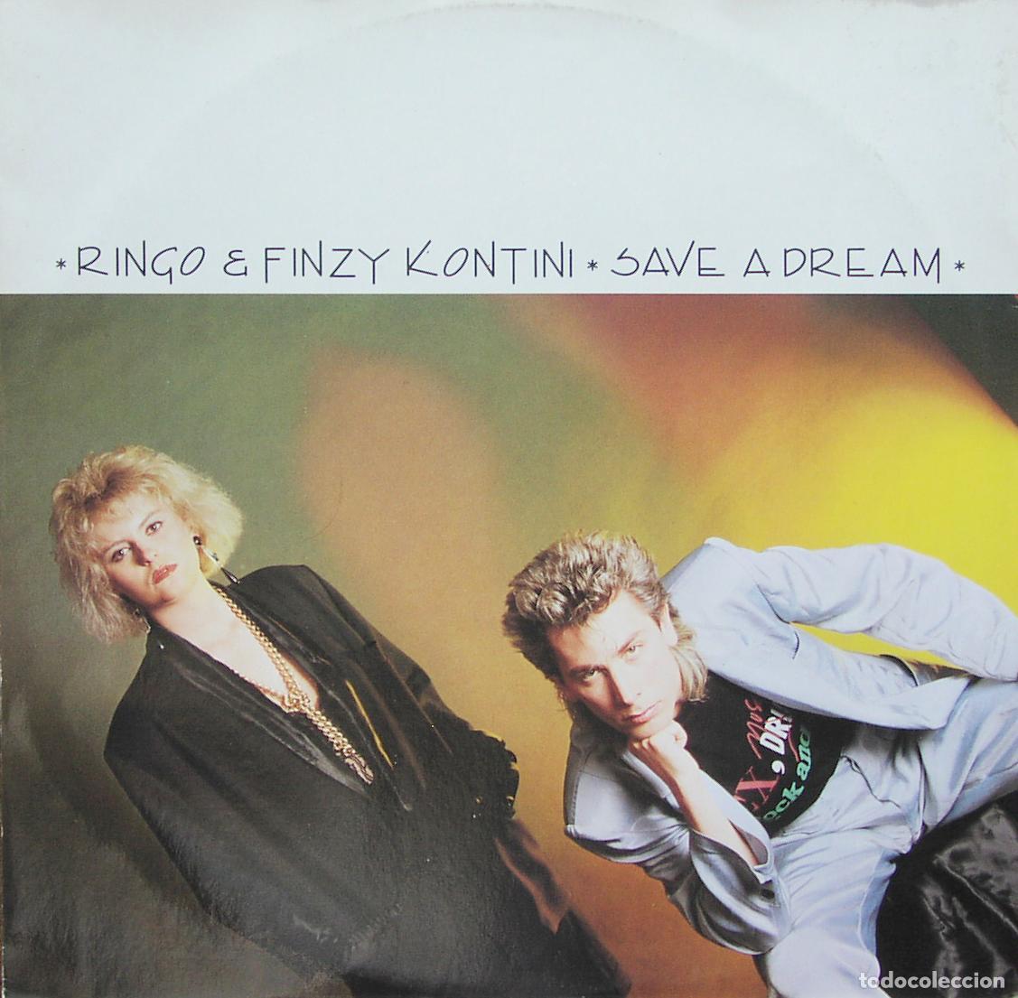 Discos de vinilo: Save A Dream (12&rdquo; Maxi) - Ringo & Finzy Kontini - Foto 1
