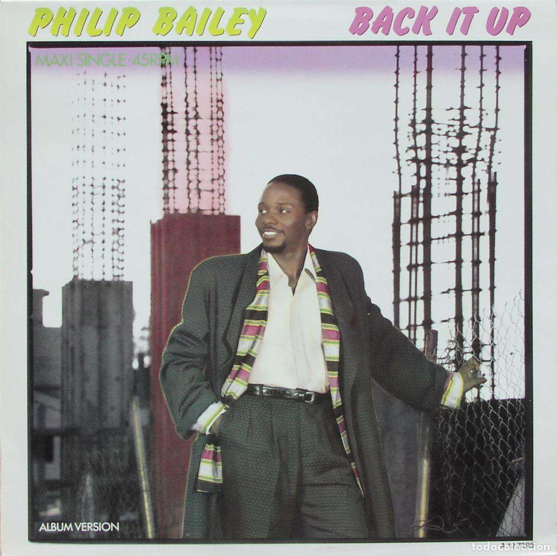 Discos de vinilo: Back It Up (12&rdquo; Maxi) - Bailey, Philip - Foto 1