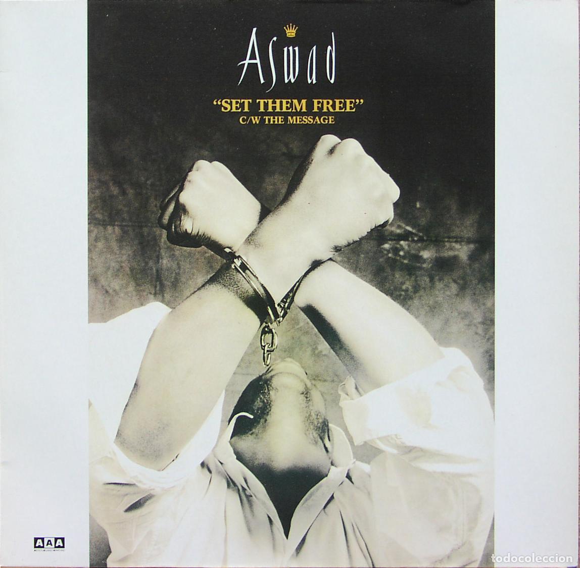 Discos de vinilo: Set Them Free (12&rdquo; Maxi) - Aswad - Foto 1