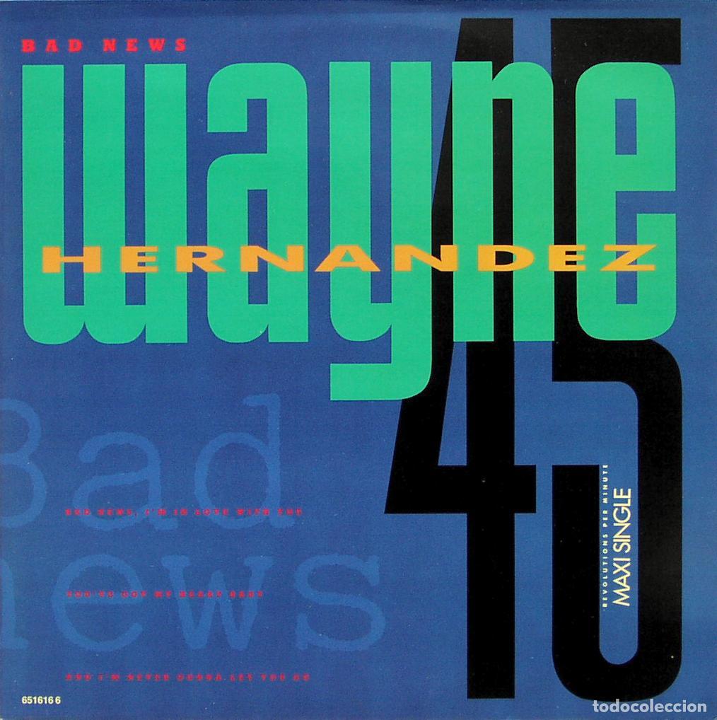 Discos de vinilo: Bad News (12&rdquo; Maxi) - Hernandez, Wayne - Foto 1