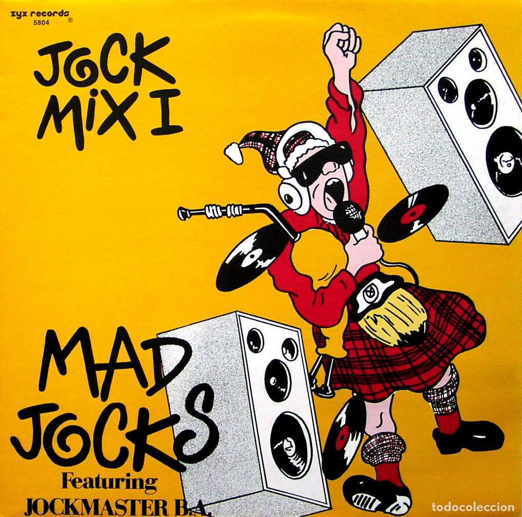 Discos de vinilo: Jock Mix 1 (12&rdquo; Maxi) - Mad Jocks feat. Jockmaster B.A. - Foto 1