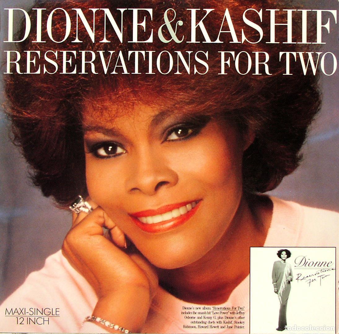 Discos de vinilo: Reservations For Two (12&rdquo; Maxi) - Warwick, Dionne & Kashif - Foto 1