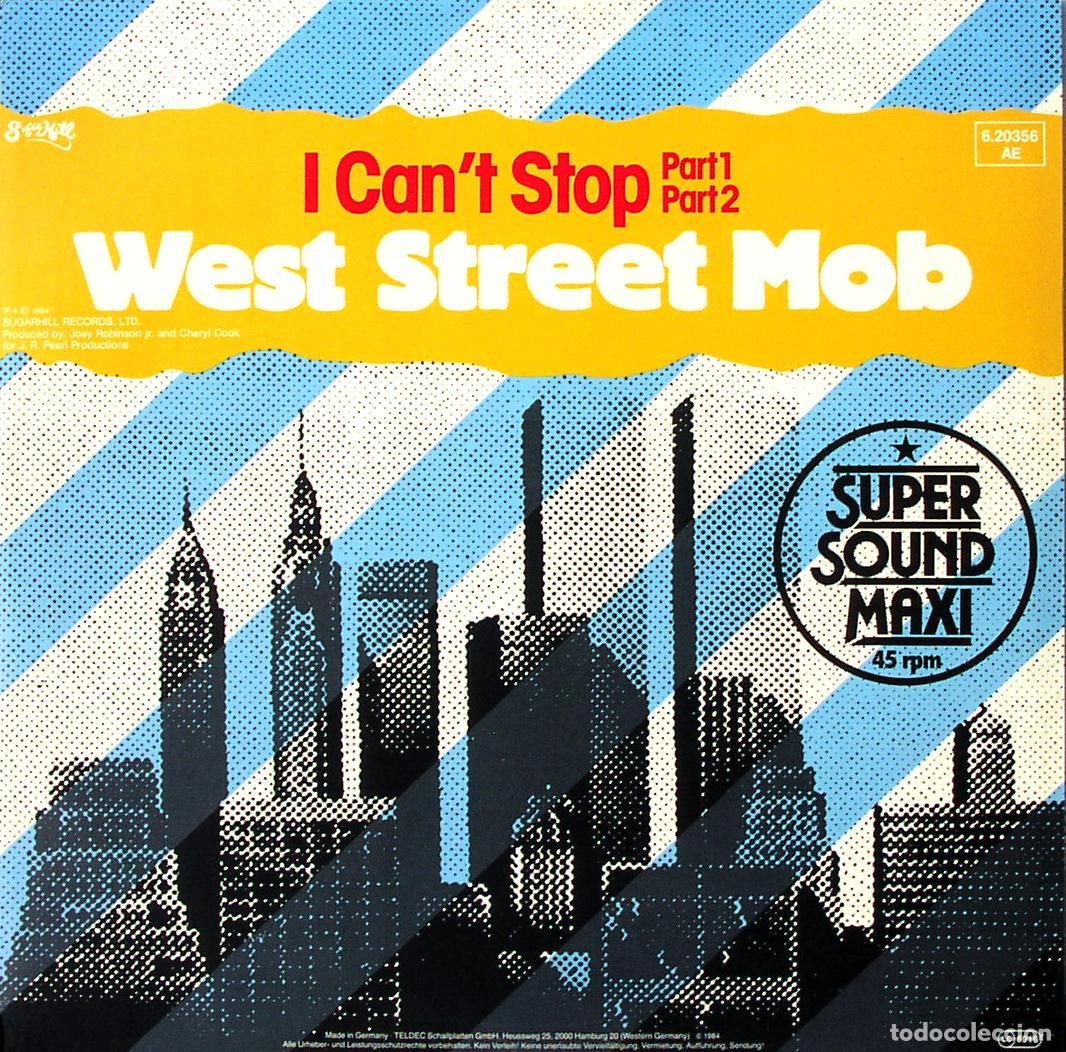 Discos de vinilo: I Cant Stop (12&rdquo; Maxi) - West Street Mob - Foto 1