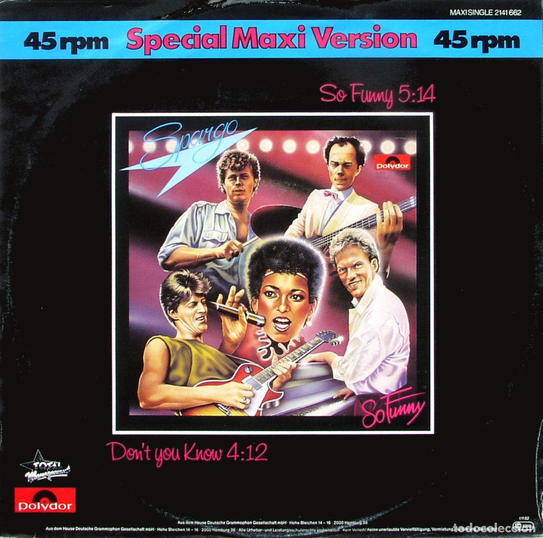 Discos de vinilo: So Funny (12&rdquo; Maxi) - Spargo - Foto 1