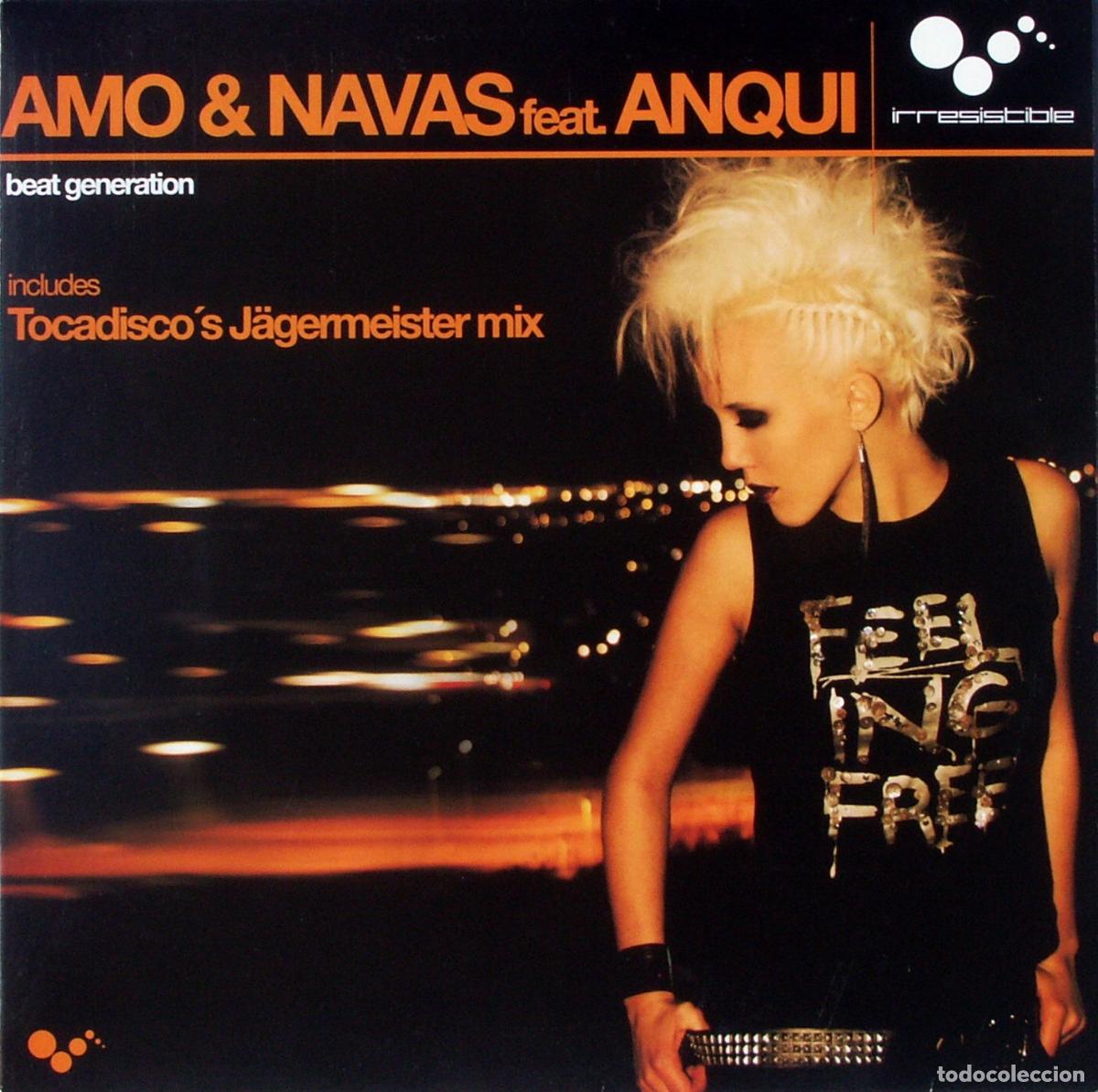 Discos de vinilo: Beat Generation (12&rdquo; Maxi) - Amo & Navas feat. Anqui - Foto 1
