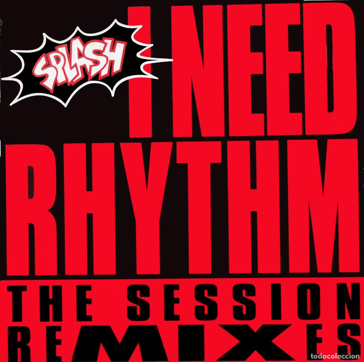 Discos de vinilo: I Need Rhythm (12&rdquo; Maxi) - Splash - Foto 1