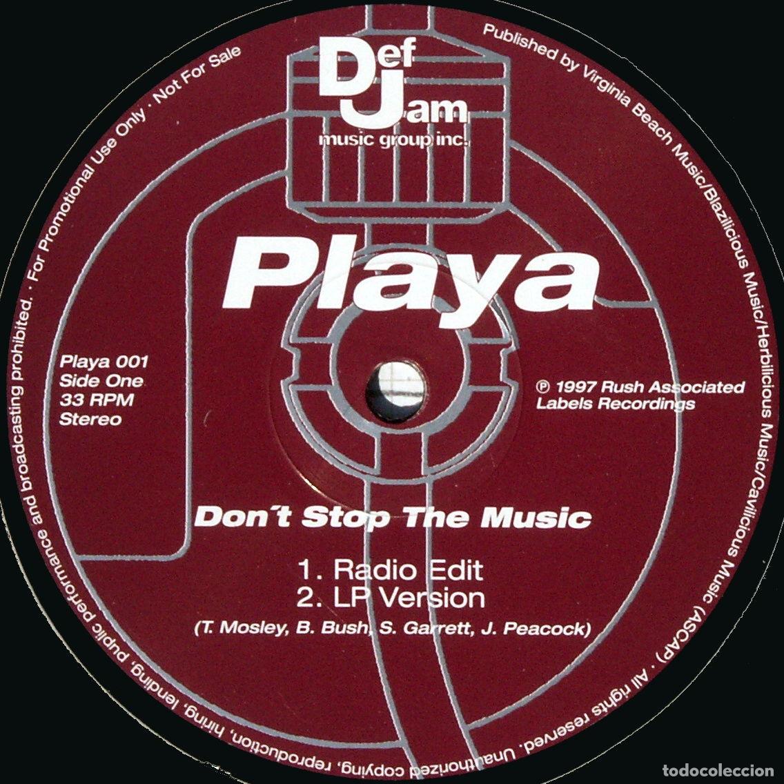 Discos de vinilo: Dont Stop The Music (12&rdquo; Maxi) - Playa - Foto 1