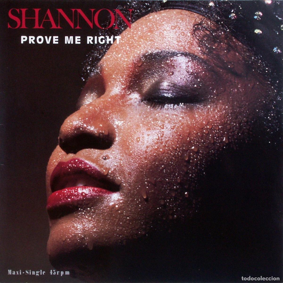 Discos de vinilo: Prove Me Right (12&rdquo; Maxi) - Shannon - Foto 1