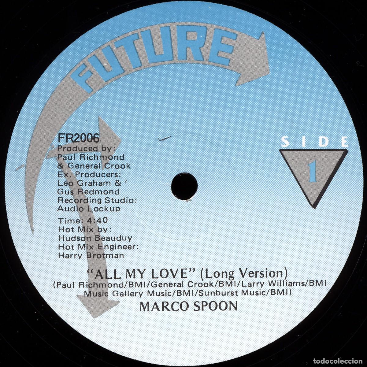 Discos de vinilo: All My Love (12&rdquo; Maxi) - Spoon, Marco - Foto 1