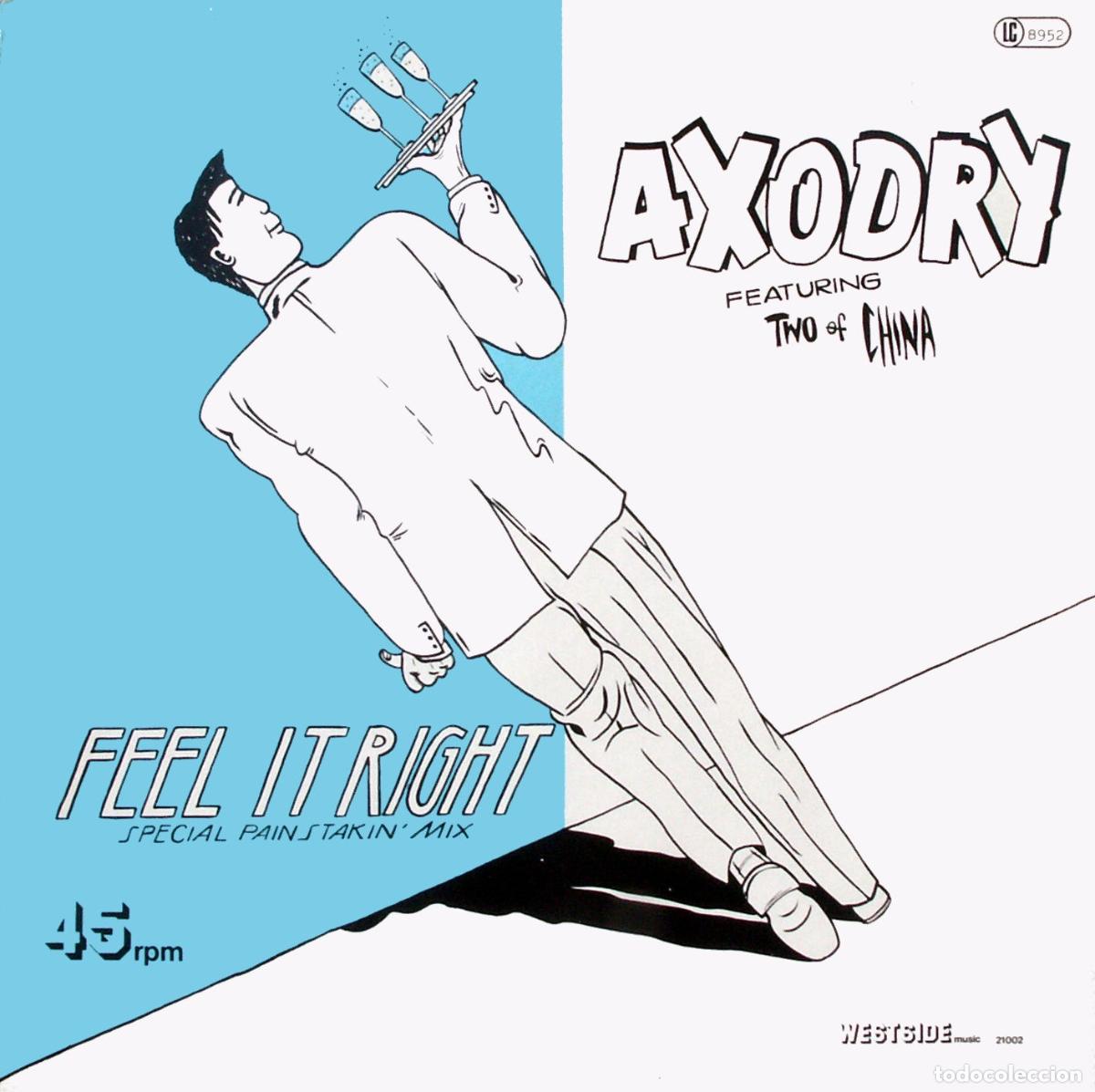 Discos de vinilo: Feel It Right (12&rdquo; Maxi) - Axodry - Foto 1