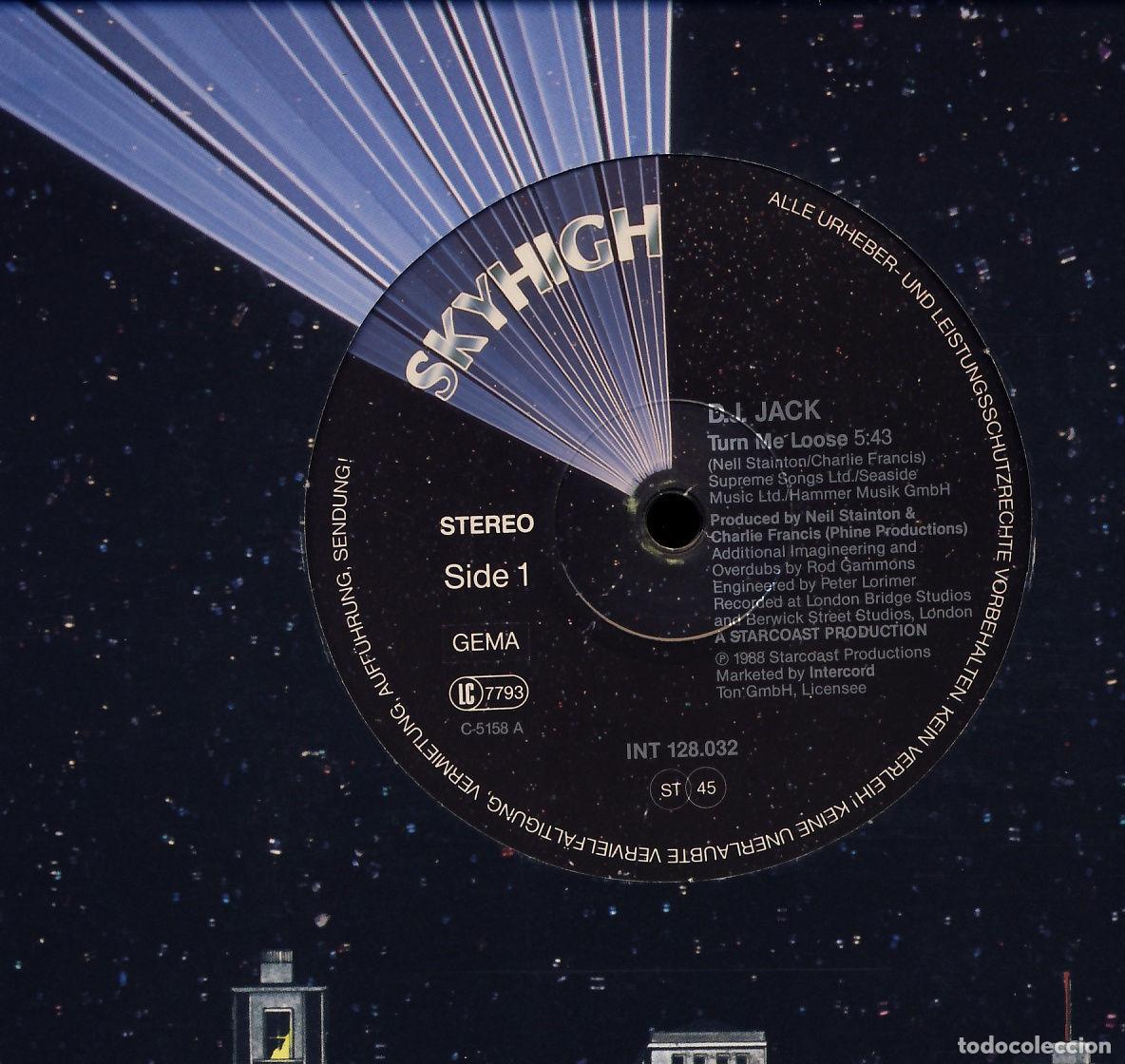Discos de vinilo: Turn Me Loose (12&rdquo; Maxi) - DJ Jack - Foto 1