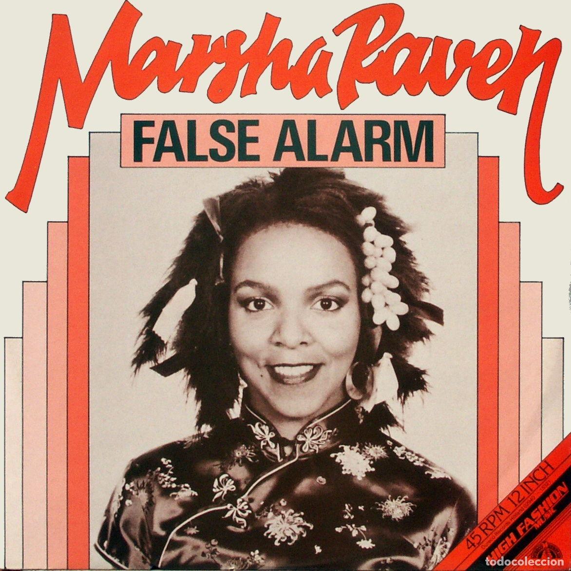 Discos de vinilo: False Alarm (12&rdquo; Maxi) - Raven, Marsha - Foto 1
