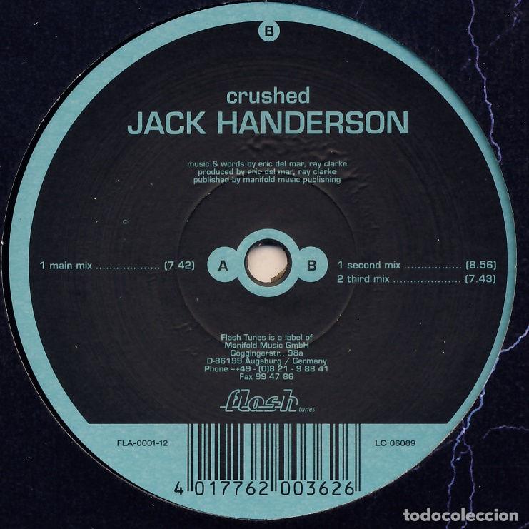Discos de vinilo: Crushed (12&rdquo; Maxi) - Handerson, Jack - Foto 1