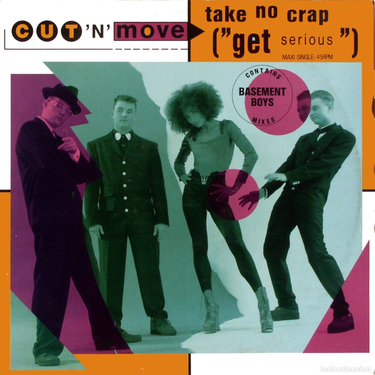 Discos de vinilo: Take No Crap (&rdquo;Get Serious&rdquo;) (12&rdquo; Maxi) - Cut n Move - Foto 1