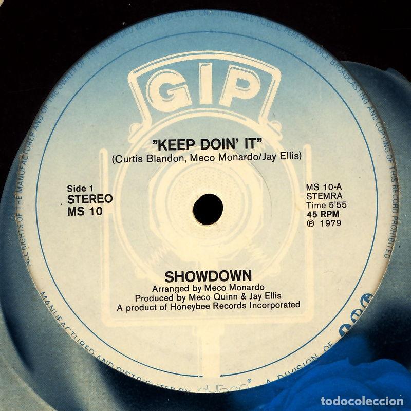 Discos de vinilo: Keep Doin It (12&rdquo; Maxi) - Showdown - Foto 1