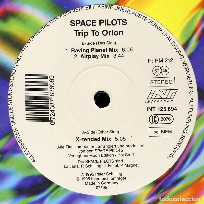 Discos de vinilo: Trip To Orion (12&rdquo; Maxi) - Space Pilots - Foto 1