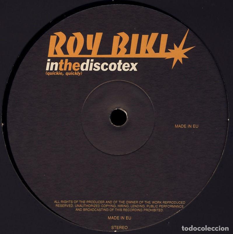 Discos de vinilo: In The Discotex (Quickie, Quickly) (12&rdquo; Maxi) - Roy Biki - Foto 1