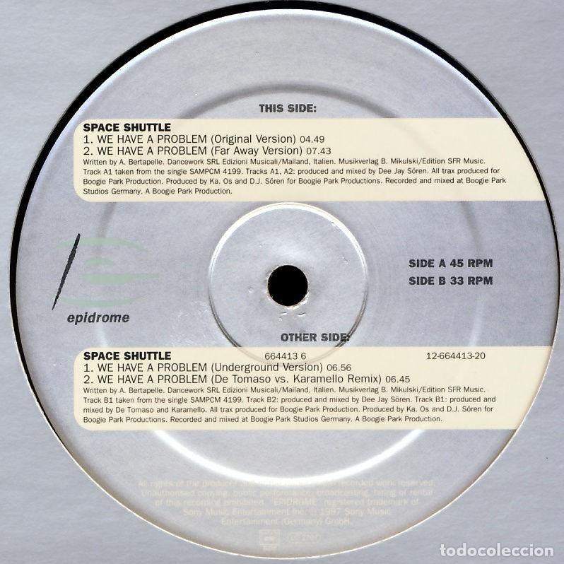 Discos de vinilo: We Have A Problem (12&rdquo; Maxi) - Space Shuttle - Foto 1