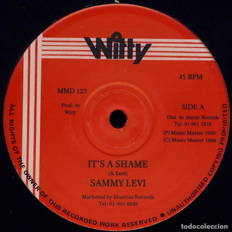 Discos de vinilo: Its A Shame (12&rdquo; Maxi) - Levi, Sammy - Foto 1